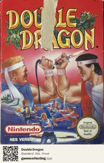 Double Dragon Nintendo Entertainment System, PAL box front