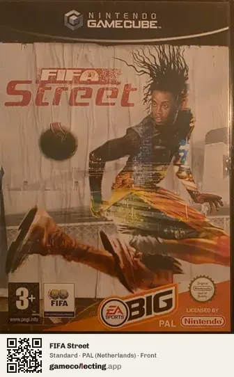 FIFA Street Nintendo GameCube, Netherlands box front