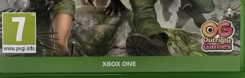 Jumanji: The Video Game, the PEGI square on its front