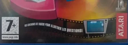 Trivial Pursuit Unhinged, the PEGI square on its front