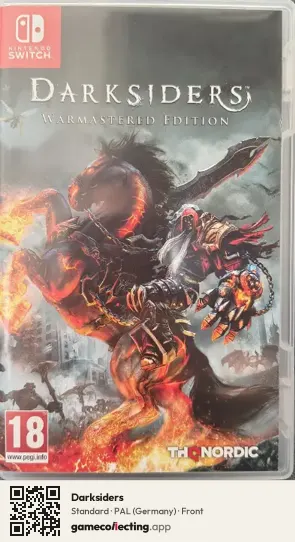 Darksiders Nintendo Switch, Germany box front
