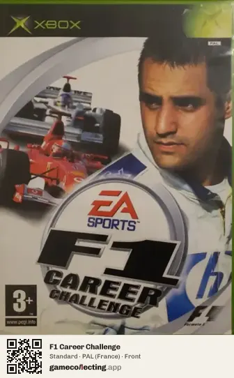F1 Career Challenge Xbox, France box front