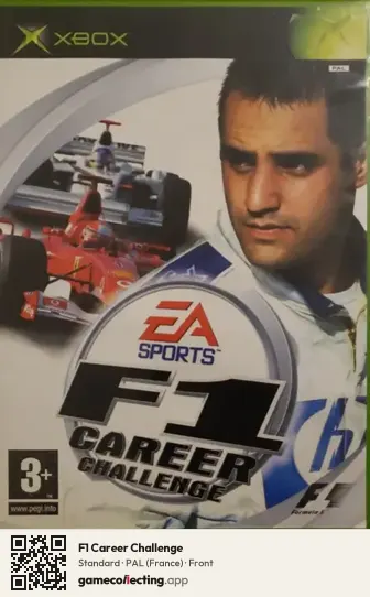 F1 Career Challenge Xbox, France box front