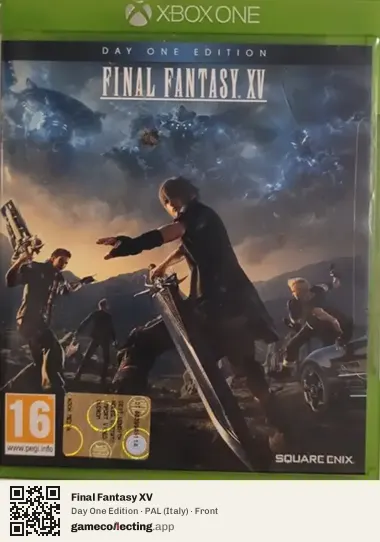 Final Fantasy XV Xbox One, Italy box front