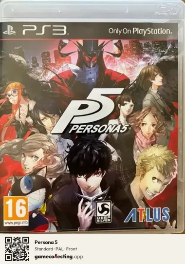 Persona 5 PlayStation 3, PAL box front