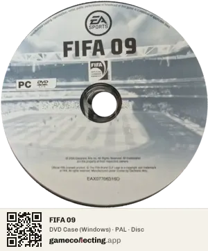 FIFA 09 Computer, PAL disc