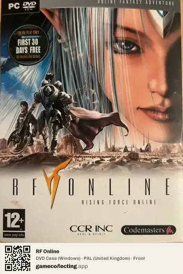 RF Online Computer, United Kingdom box front