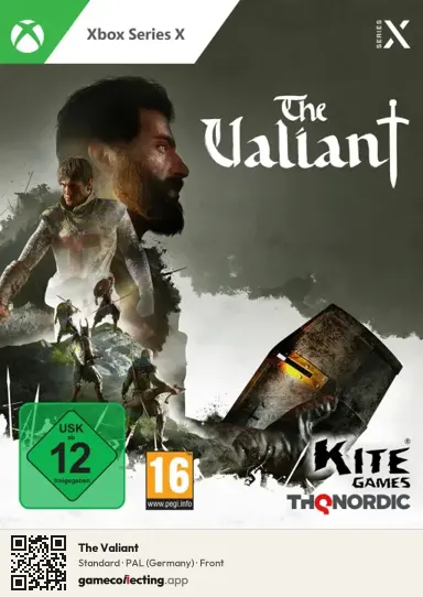 The Valiant Xbox Series X, Germany box front