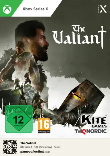 The Valiant Xbox Series X, Germany box front