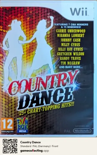 Country Dance Nintendo Wii, Germany box front