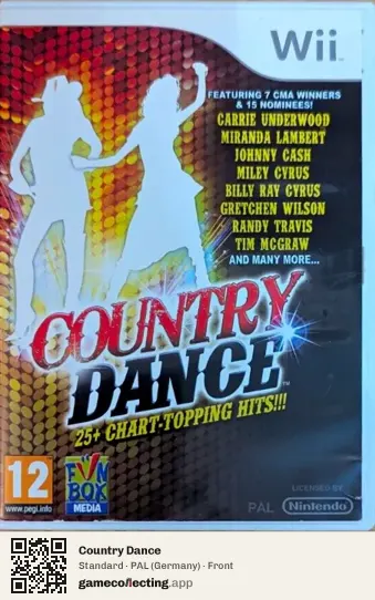 Country Dance Nintendo Wii, Germany box front