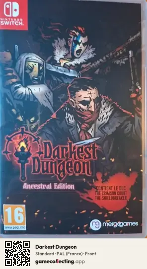 Darkest Dungeon Nintendo Switch, France box front