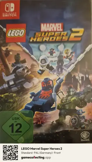 LEGO Marvel Super Heroes 2 Nintendo Switch, Germany box front