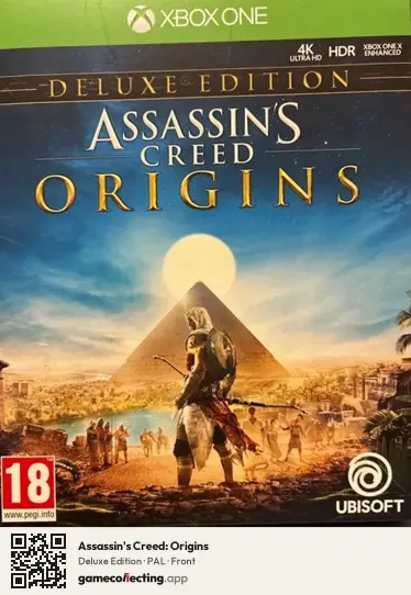 Assassin's Creed: Origins Xbox One, PAL box front