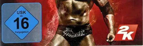 WWE 2K14, the USK square on its front