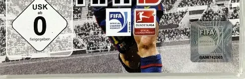 FIFA 13, the USK square on its front