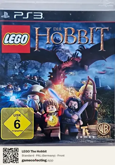 LEGO The Hobbit PlayStation 3, Germany box front