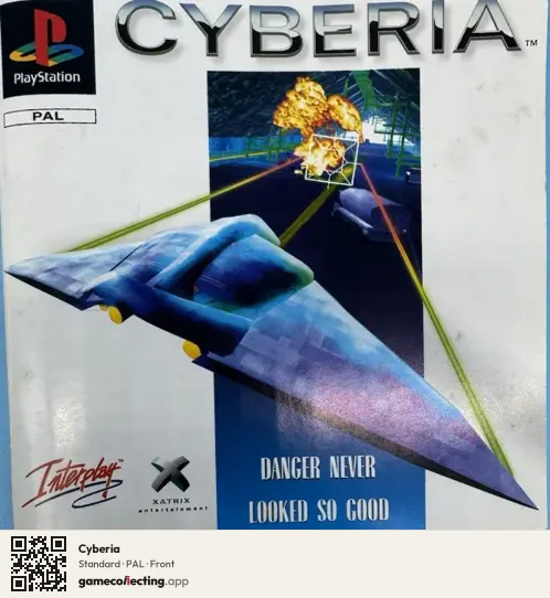 Cyberia PlayStation, PAL box front