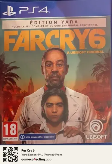 Far Cry 6 PlayStation 4, France box front