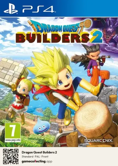 Dragon Quest Builders 2 PlayStation 4, PAL box front