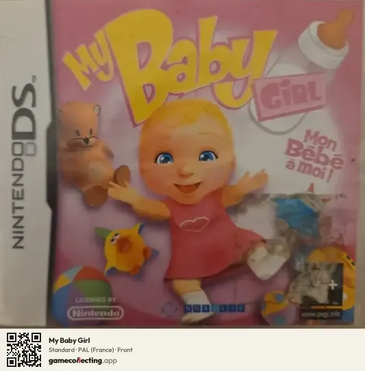 My Baby Girl Nintendo DS, France box front