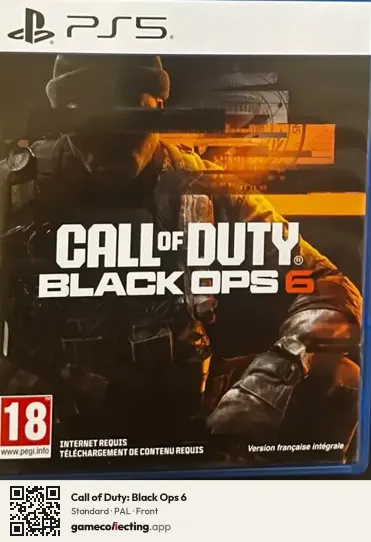 Call of Duty: Black Ops 6 PlayStation 5, PAL box front