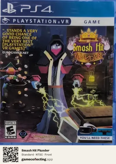 Smash Hit Plunder PlayStation 4, NTSC box front