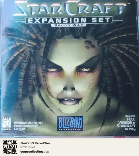StarCraft: Brood War Computer, NTSC box front