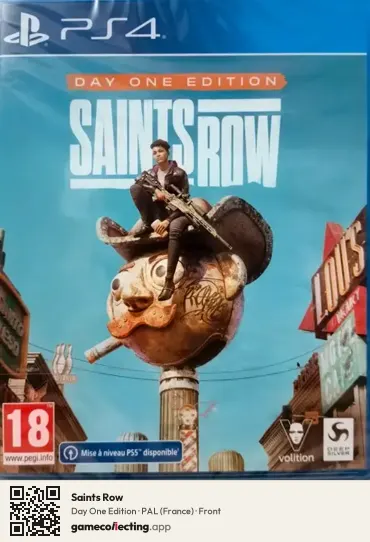 Saints Row PlayStation 4, France box front