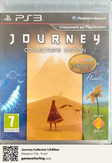 Journey Collector's Edition PlayStation 3, PAL box front