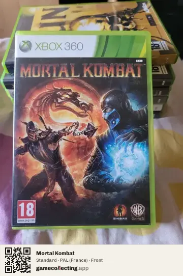 Mortal Kombat Xbox 360, France box front