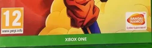 Dragon Ball Z: Kakarot, the PEGI square on its front