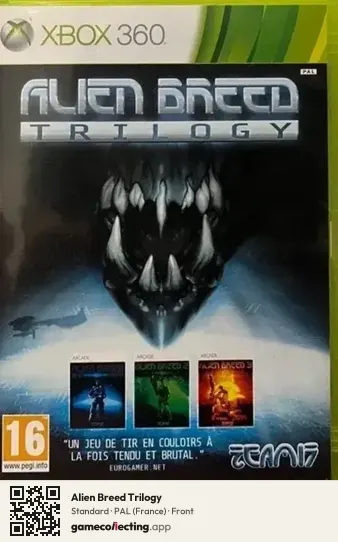 Alien Breed Trilogy Xbox 360, France box front