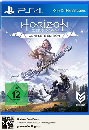 Horizon Zero Dawn PlayStation 4, Germany box front
