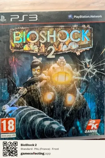 BioShock 2 PlayStation 3, France box front