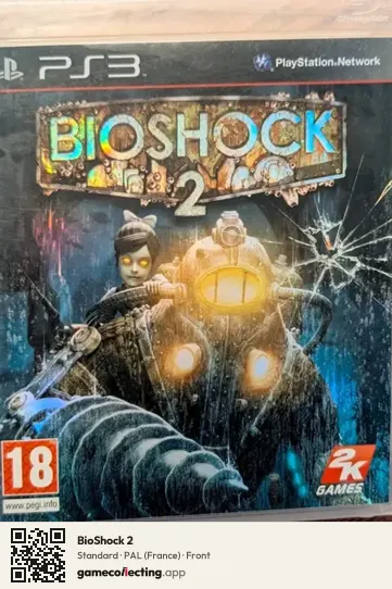 BioShock 2 PlayStation 3, France box front