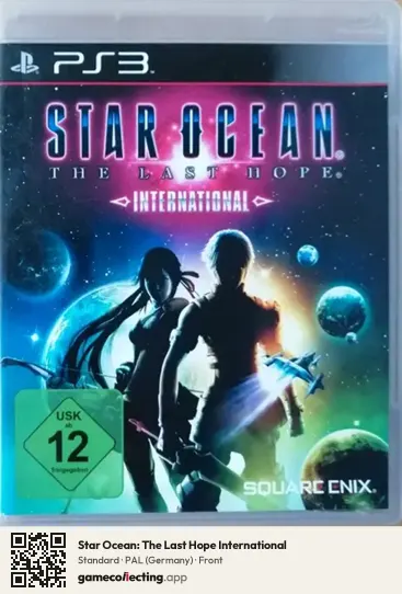 Star Ocean: The Last Hope International PlayStation 3, Germany box front