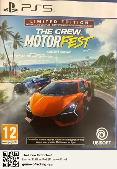The Crew Motorfest PlayStation 5, France box front