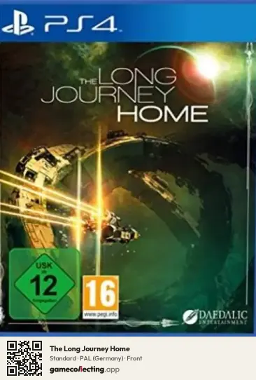 The Long Journey Home PlayStation 4, Germany box front