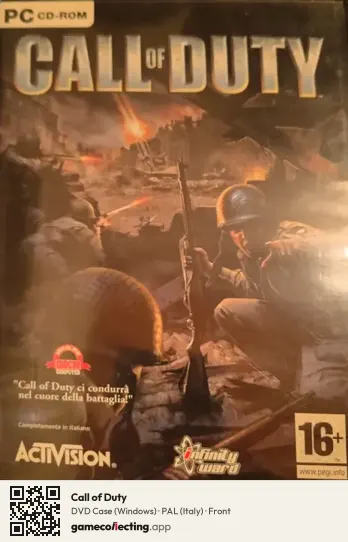 Call of Duty Computer, Italy box front