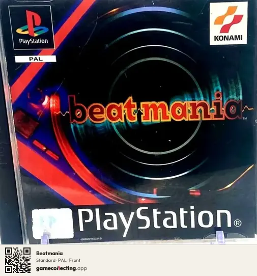 Beatmania PlayStation, PAL box front