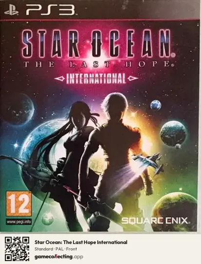 Star Ocean: The Last Hope International PlayStation 3, PAL box front