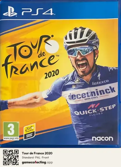 Tour de France 2020 PlayStation 4, PAL box front
