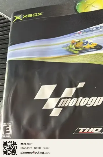 MotoGP Xbox, NTSC box front