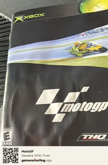 MotoGP Xbox, NTSC box front