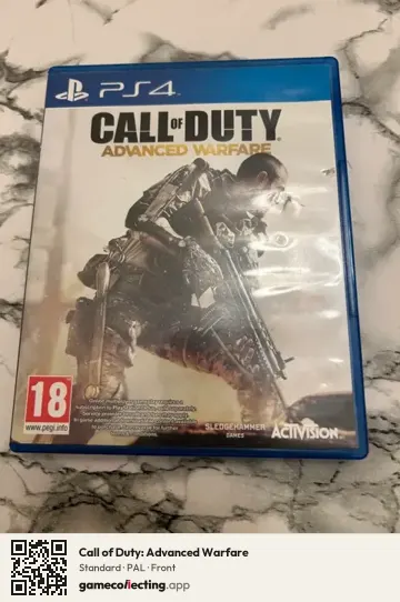 Call of Duty: Advanced Warfare PlayStation 4, PAL box front