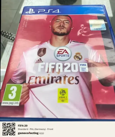 FIFA 20 PlayStation 4, Germany box front