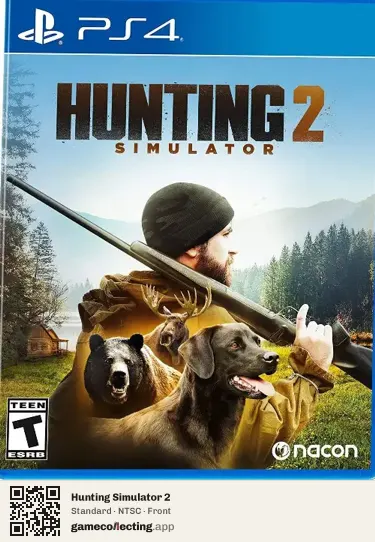 Hunting Simulator 2 PlayStation 4, NTSC box front