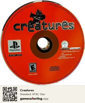 Creatures PlayStation, NTSC disc