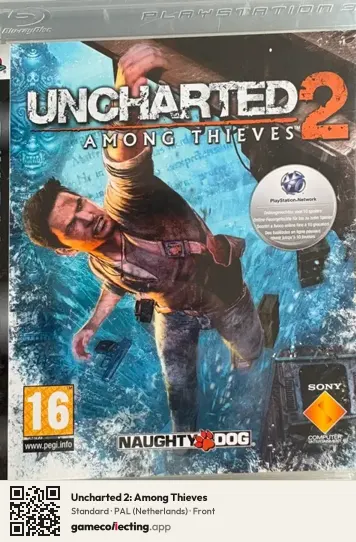 Uncharted 2: Among Thieves PlayStation 3, Netherlands box front